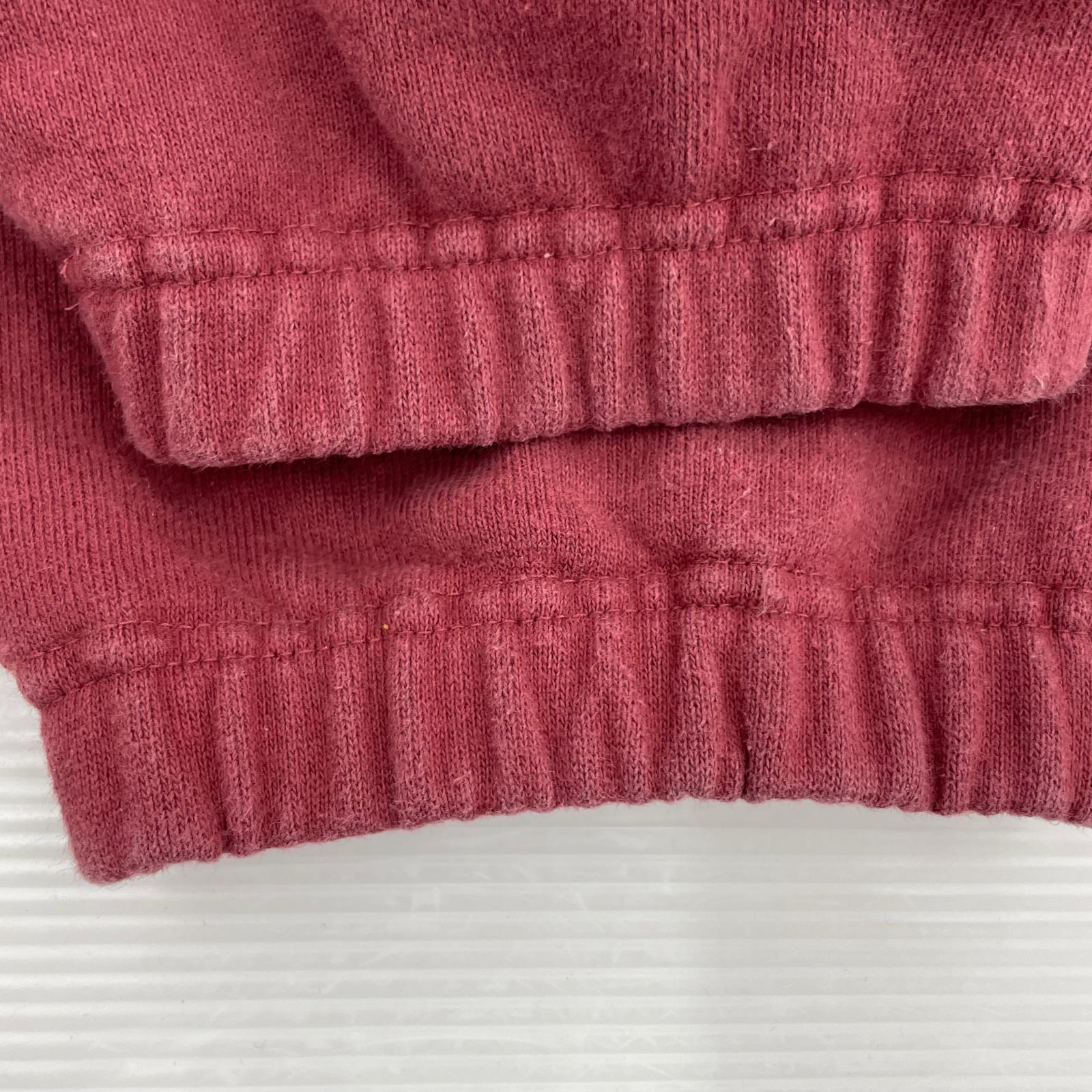 パンツ ロゴプリント スウェットパンツ 赤 (S) S レッド