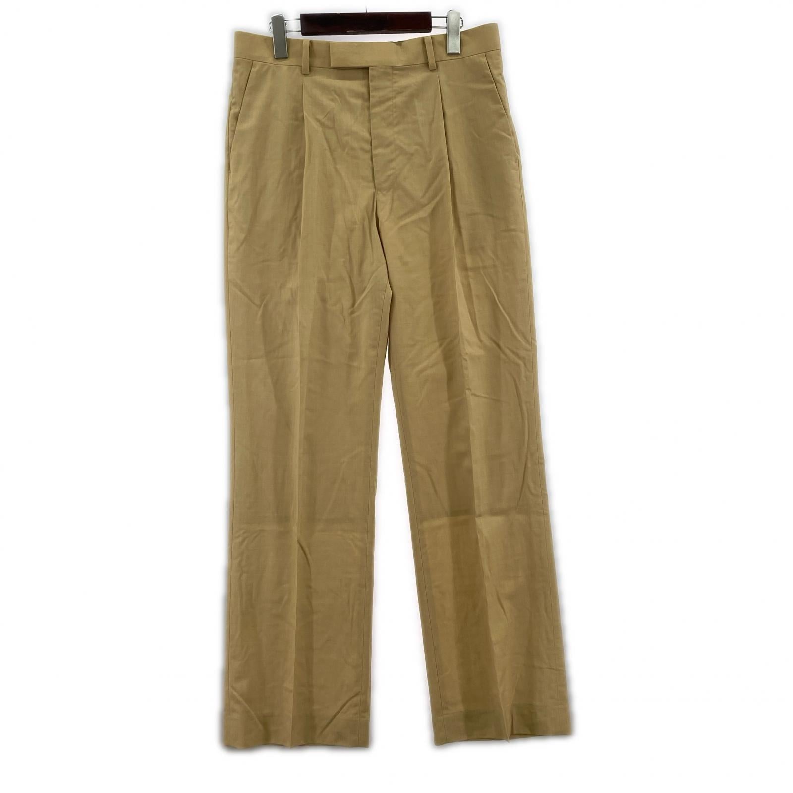 その他ボトムス AURALEE SUPER FINE TROPICAL WOOL SLACKS 4 A24SP04WT 4 ベージュ
