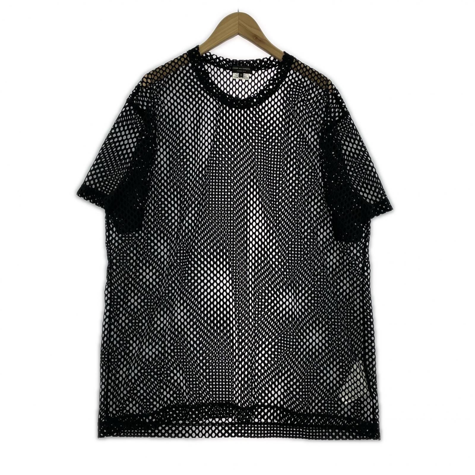 その他トップス 24SS メッシュTシャツ M ブラック