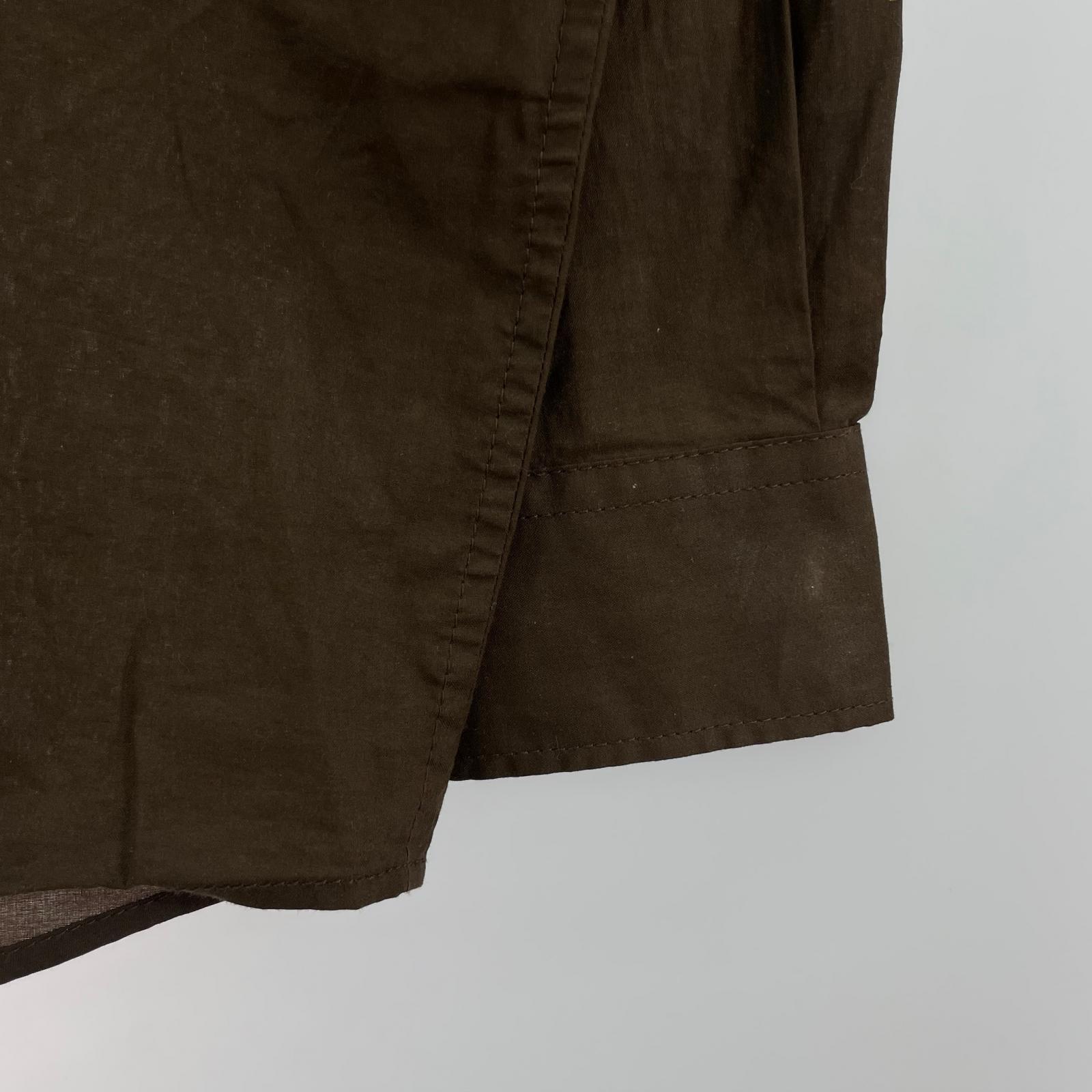 長袖シャツ Acne Studios プリントLSシャツ 44 44 ブラウン