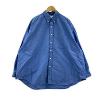 長袖シャツ Graphpaper Oxford L/S Oversized B.D Shirt O/S GM251-50021B ブルー