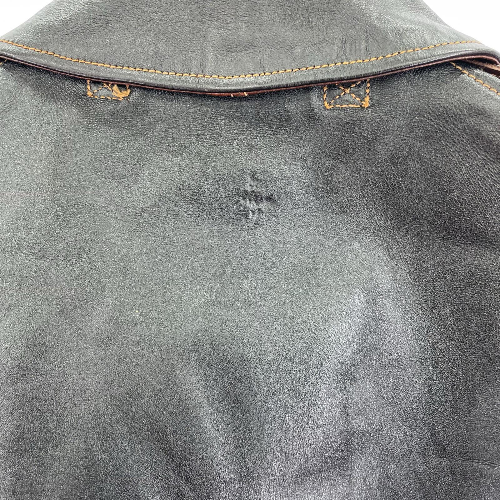 ジャケット TYPE A-2 William Gibson Horse Hide (40) 40 ブラック