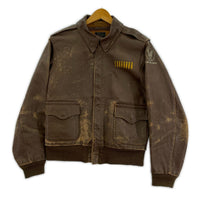 ジャケット TYPE A-2 HORSE HIDE (38) 38 ブラウン