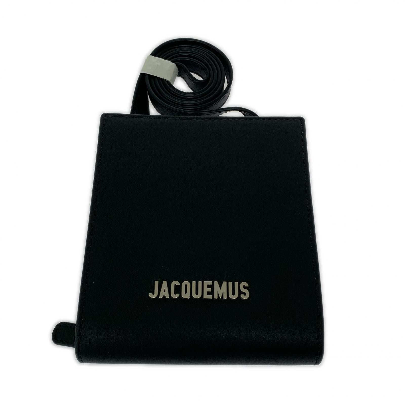 ショルダーバッグ JACQUEMUS ショルダーポーチ ブラック ブラック
