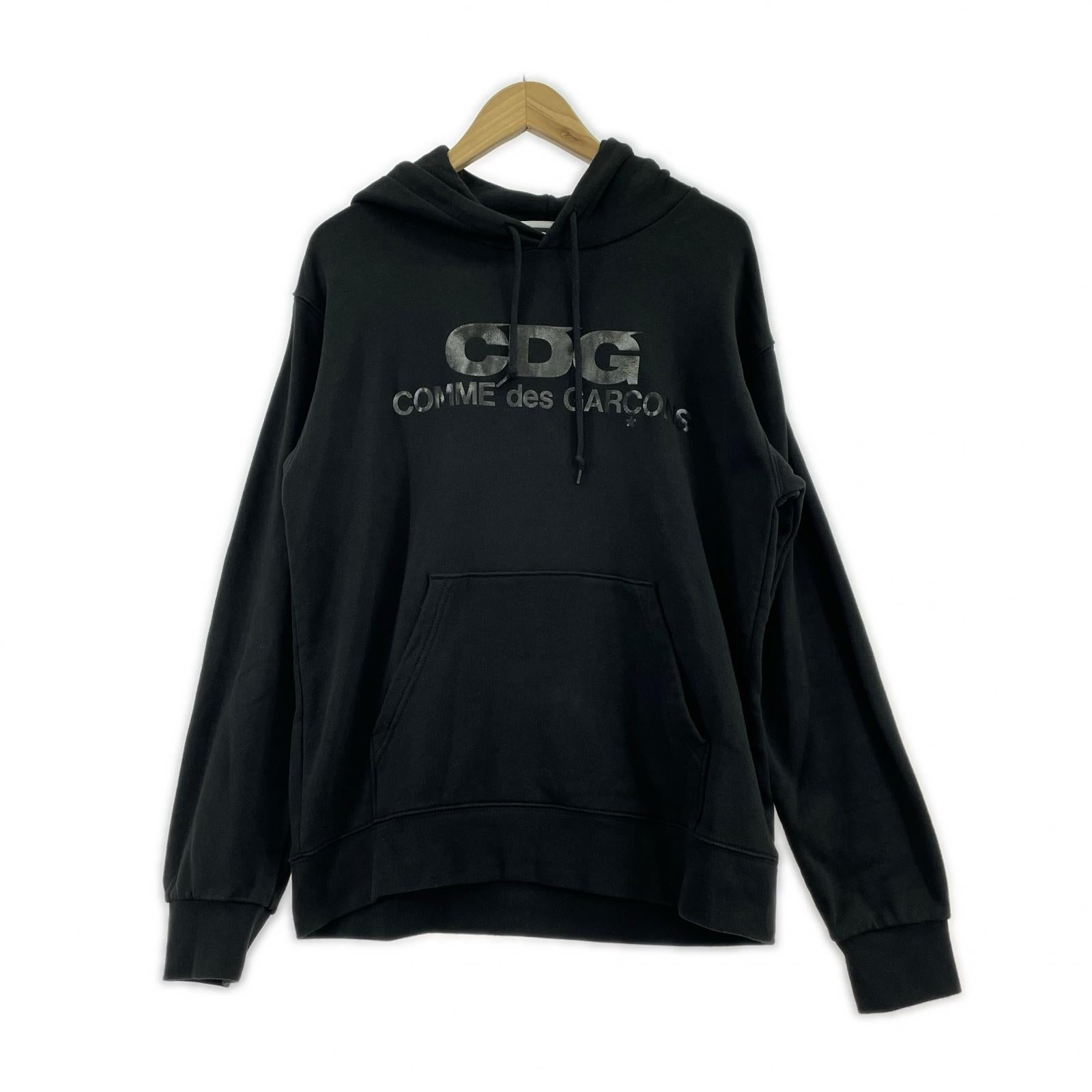 パーカー L/BLK/コットン L ブラック