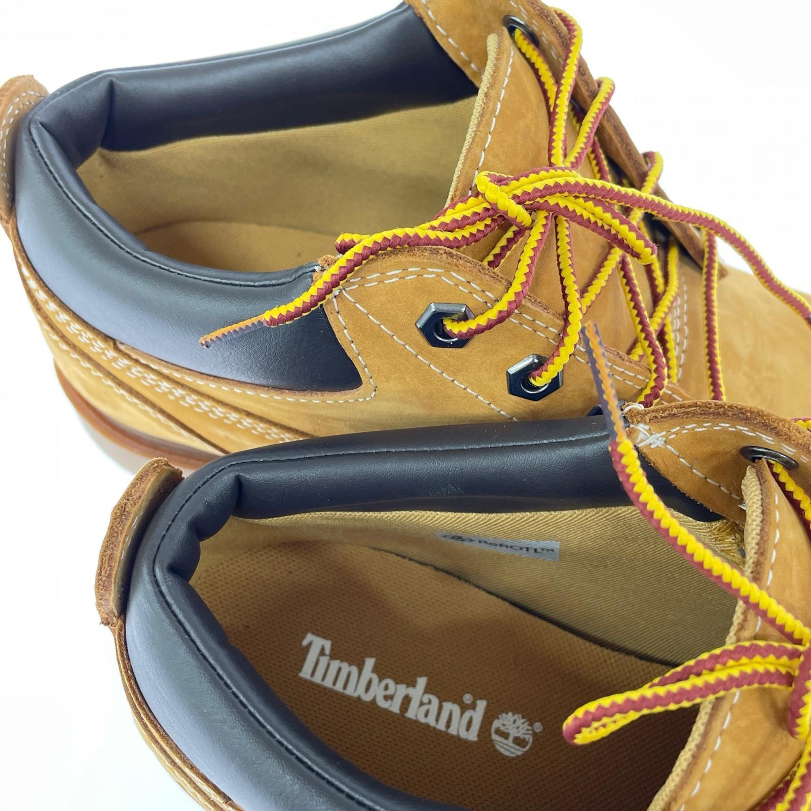 シューズ Timberland　25.5cm　ベーシックオックス　ウォータープルーフ 25.5cm (US7 1/2 UK7 EU41) ブラウン