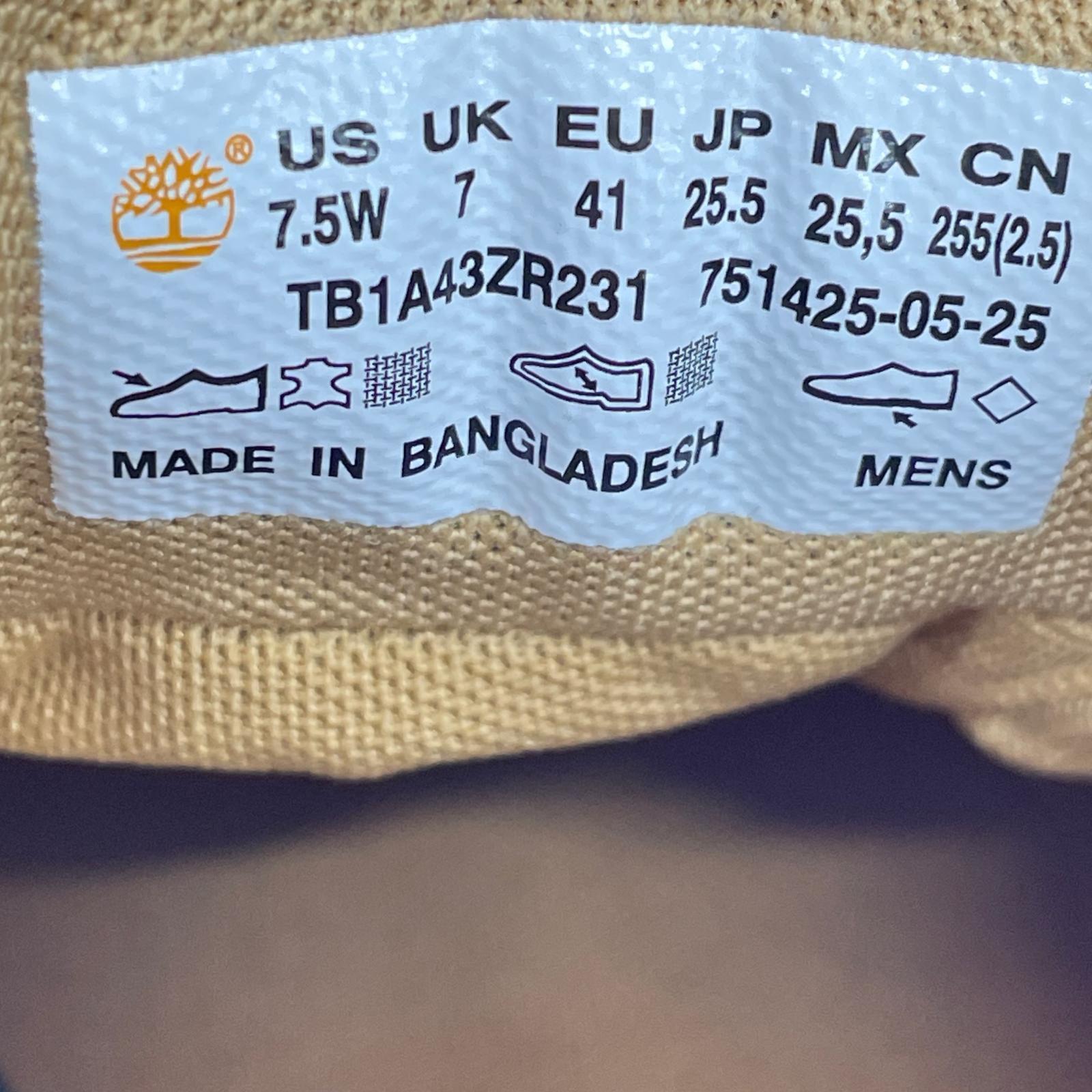 シューズ Timberland　25.5cm　ベーシックオックス　ウォータープルーフ 25.5cm (US7 1/2 UK7 EU41) ブラウン