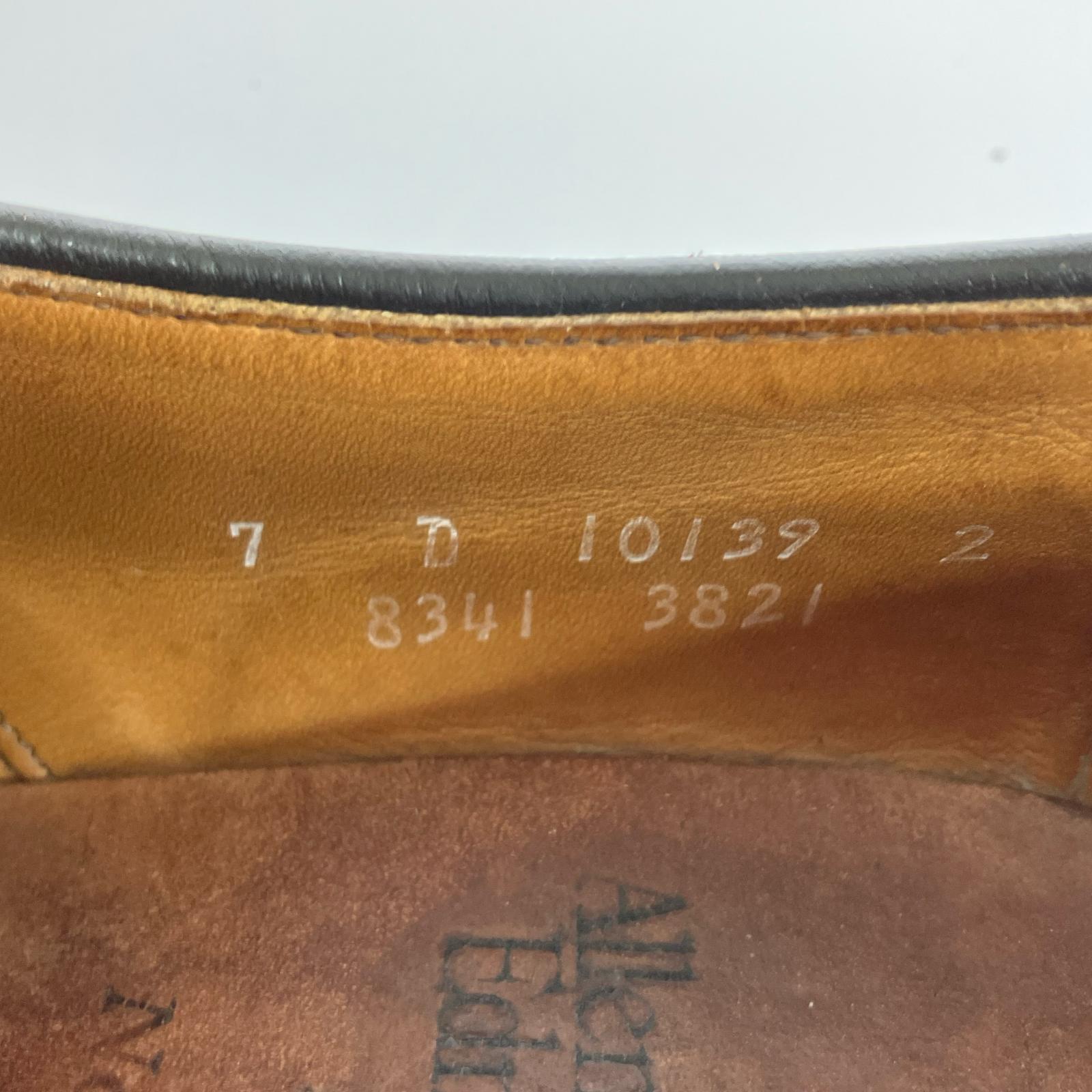 シューズ Allen Edmonds Norse スプリットトゥ レザーシューズ（7D) ブラウン ブラウン