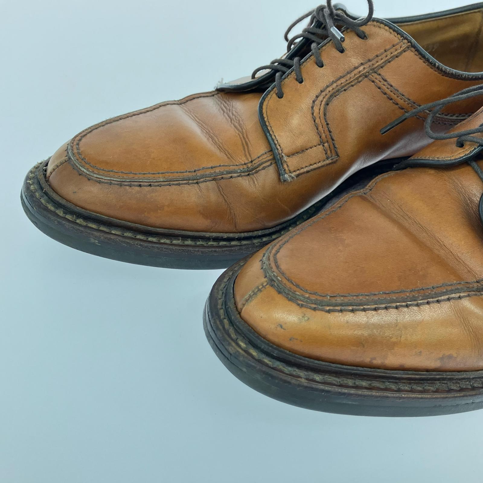 シューズ Allen Edmonds Norse スプリットトゥ レザーシューズ（7D) ブラウン ブラウン