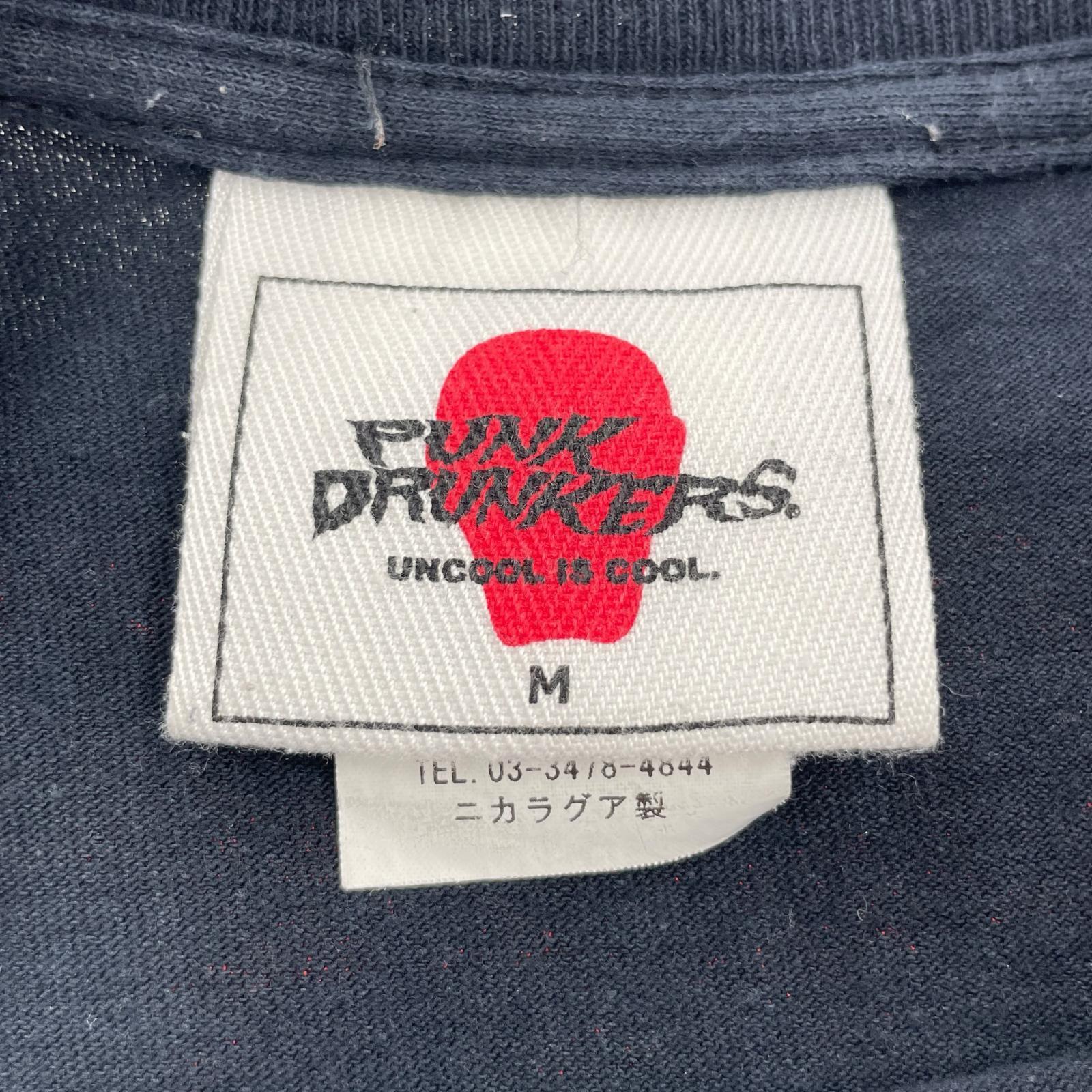 半袖Ｔシャツ PUNK DRUNKERS × KUDAN 黒 (M) M ブラック