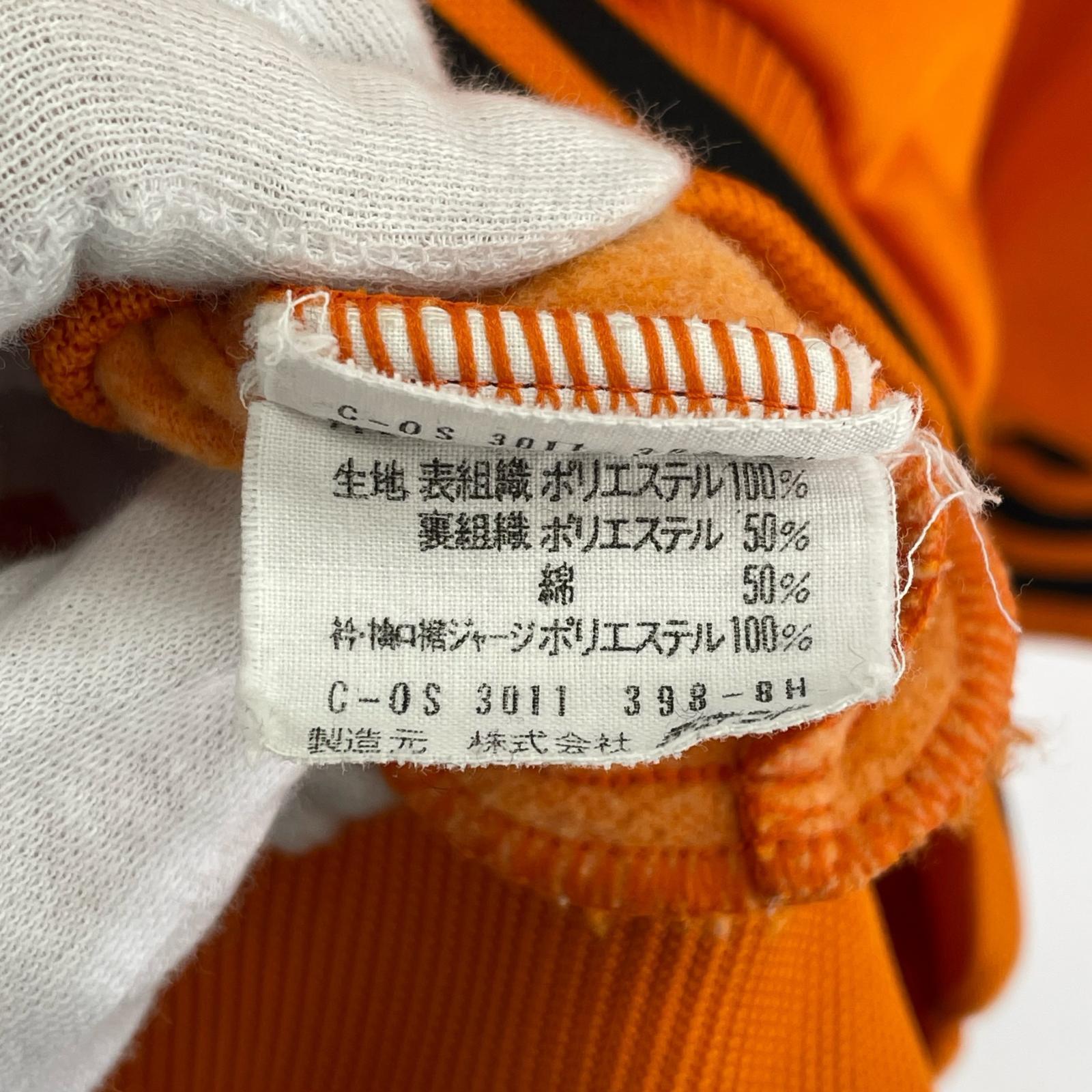 ポロシャツ 西ドイツ デサント製 トラックブルゾン オレンジ M M オレンジ