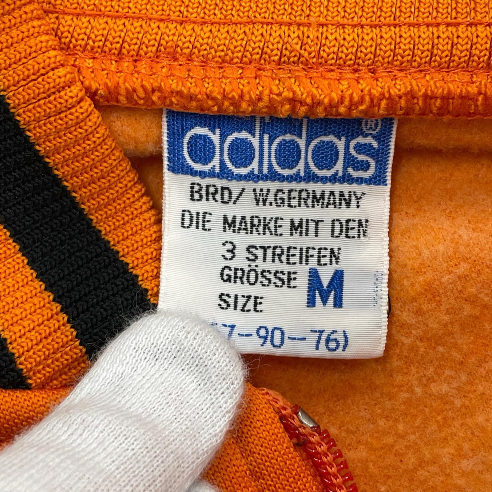ポロシャツ 西ドイツ デサント製 トラックブルゾン オレンジ M M オレンジ