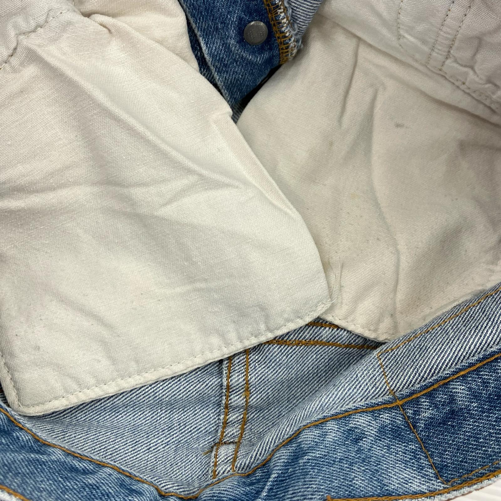 デニムパンツ 501 66後期 USA製 刻印6 エルパソ工場 ブルー