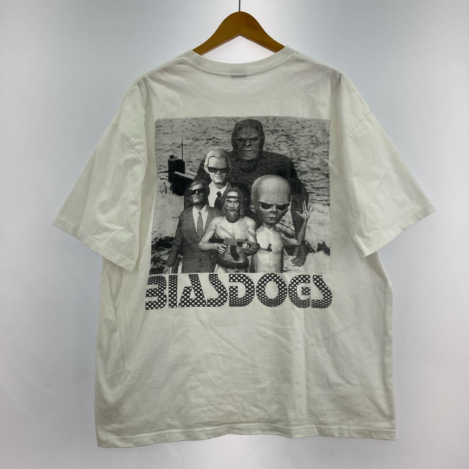 半袖Ｔシャツ BIAS DOGS Tシャツ XL 白 ホワイト