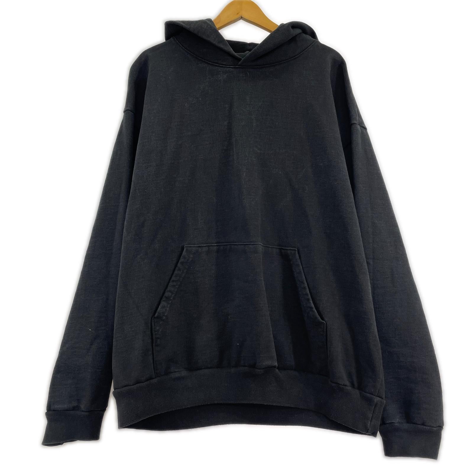 パーカー LOSANGELESAPPALEL　プルオーバーパーカー黒（XL） ブラック