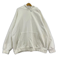 パーカー プルオーバーパーカー　白（XL） ホワイト
