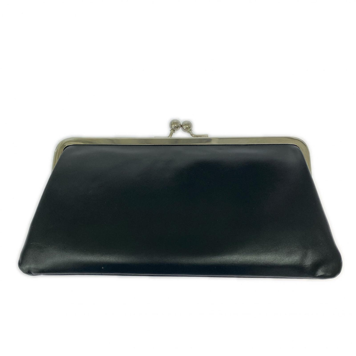 長財布 COMME des GARCONS KISS CLASP がま口財布 ブラック