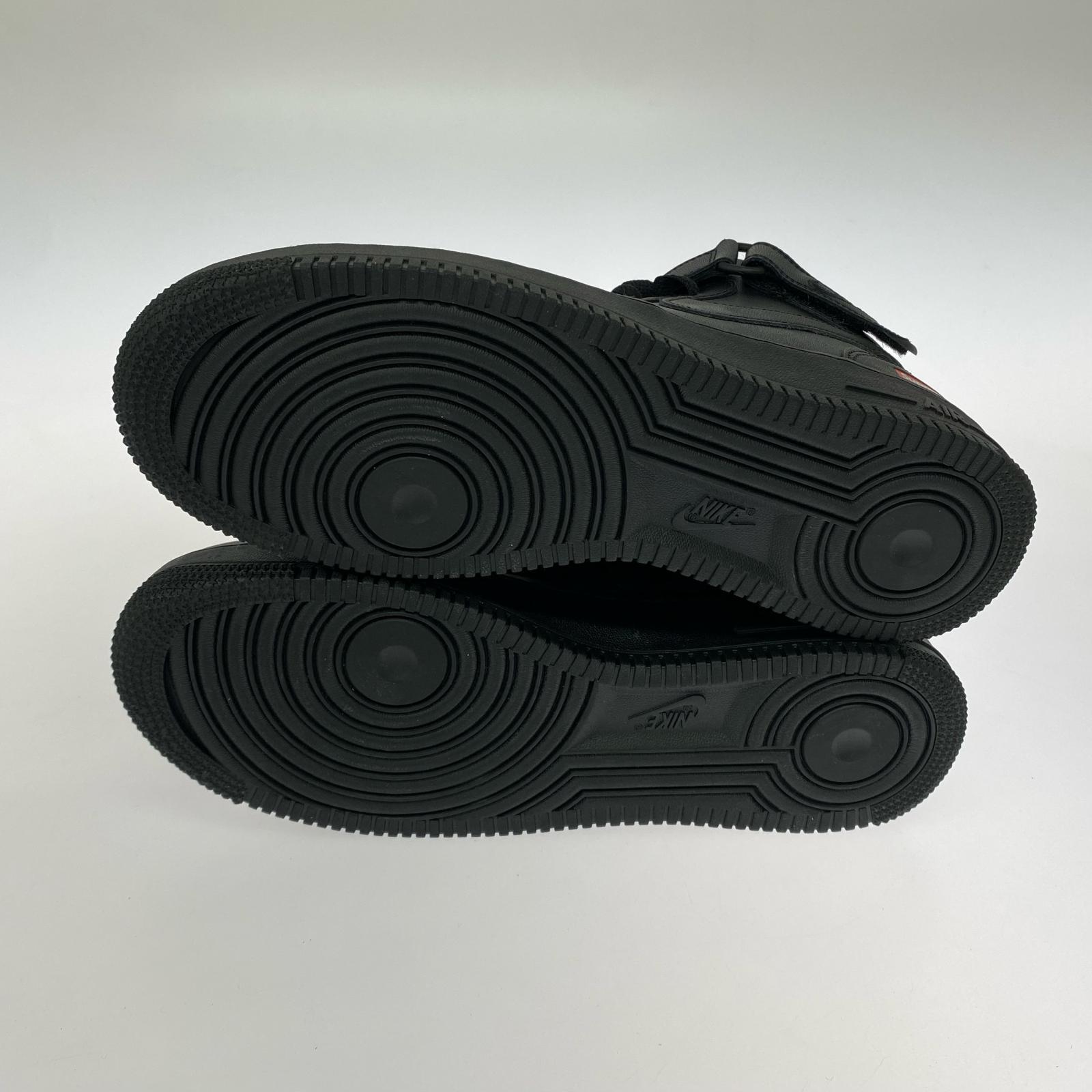 スニーカー FZ8784-001/SUPREME AF1 MID/黒/27.5 27.5cm (US9 1/2 UK9 EU45) ブラック