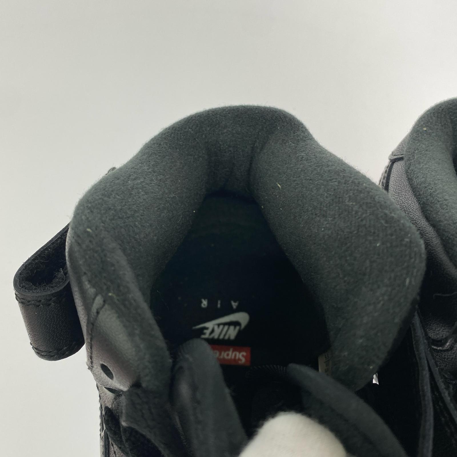 スニーカー FZ8784-001/SUPREME AF1 MID/黒/27.5 27.5cm (US9 1/2 UK9 EU45) ブラック