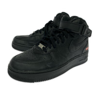スニーカー FZ8784-001/SUPREME AF1 MID/黒/27.5 27.5cm (US9 1/2 UK9 EU45) ブラック