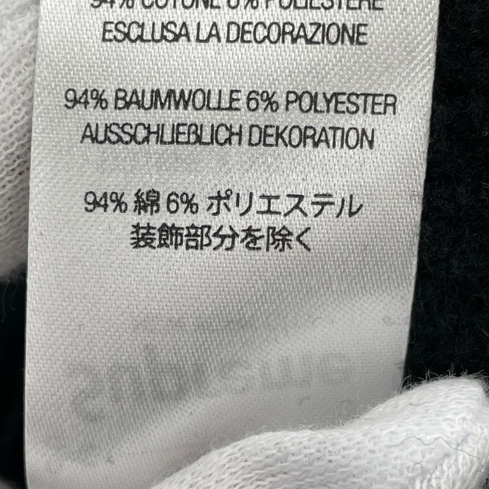 パーカー 24SS Tag Hooded Sweatshirt M 黒 M ブラック