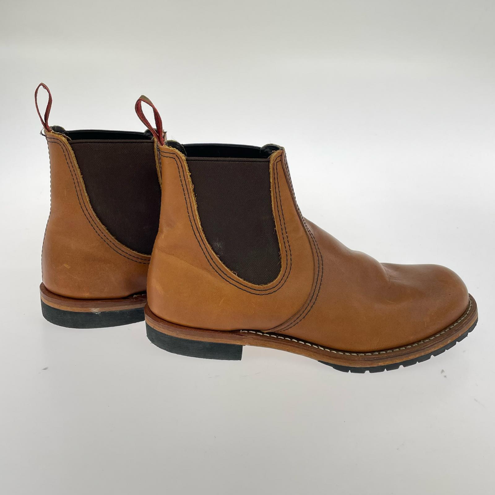 ブーツ 2922 チェルシーブーツ 26.0cm 26.5cm (US8 1/2 UK8 EU43) ブラウン