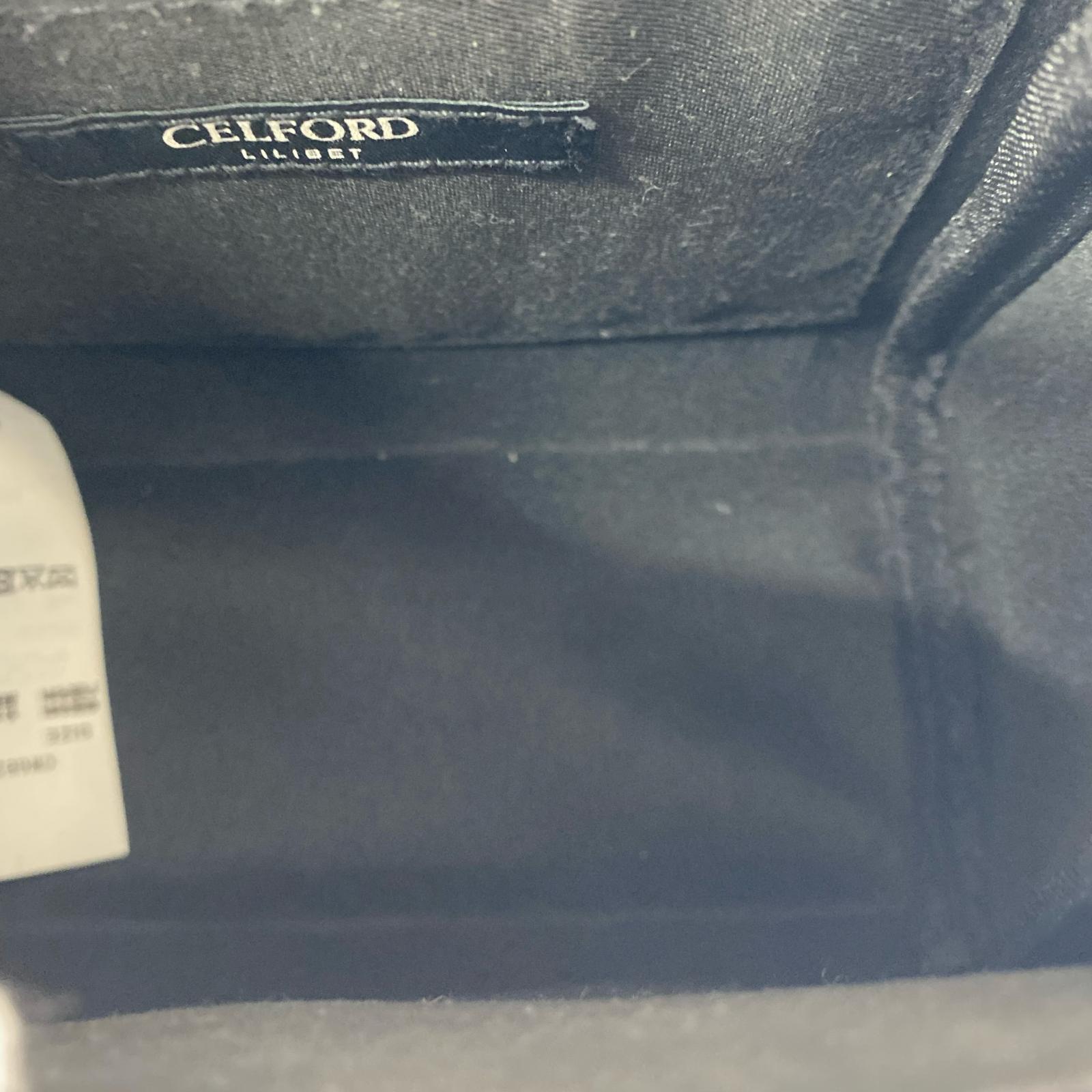 ショルダーバッグ CELFORD スタッズ 黒 ブラック