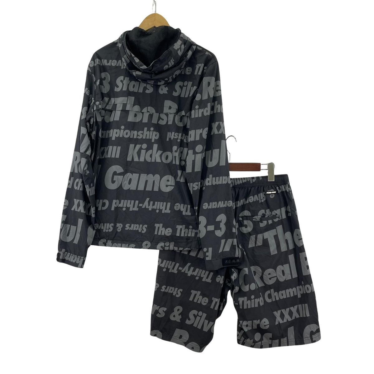 セットアップ ×F.C.R.B ｳｫｰﾑｱｯﾌﾟｼﾞｬｹｯﾄｾｯﾄｱｯﾌﾟ M BLK M
