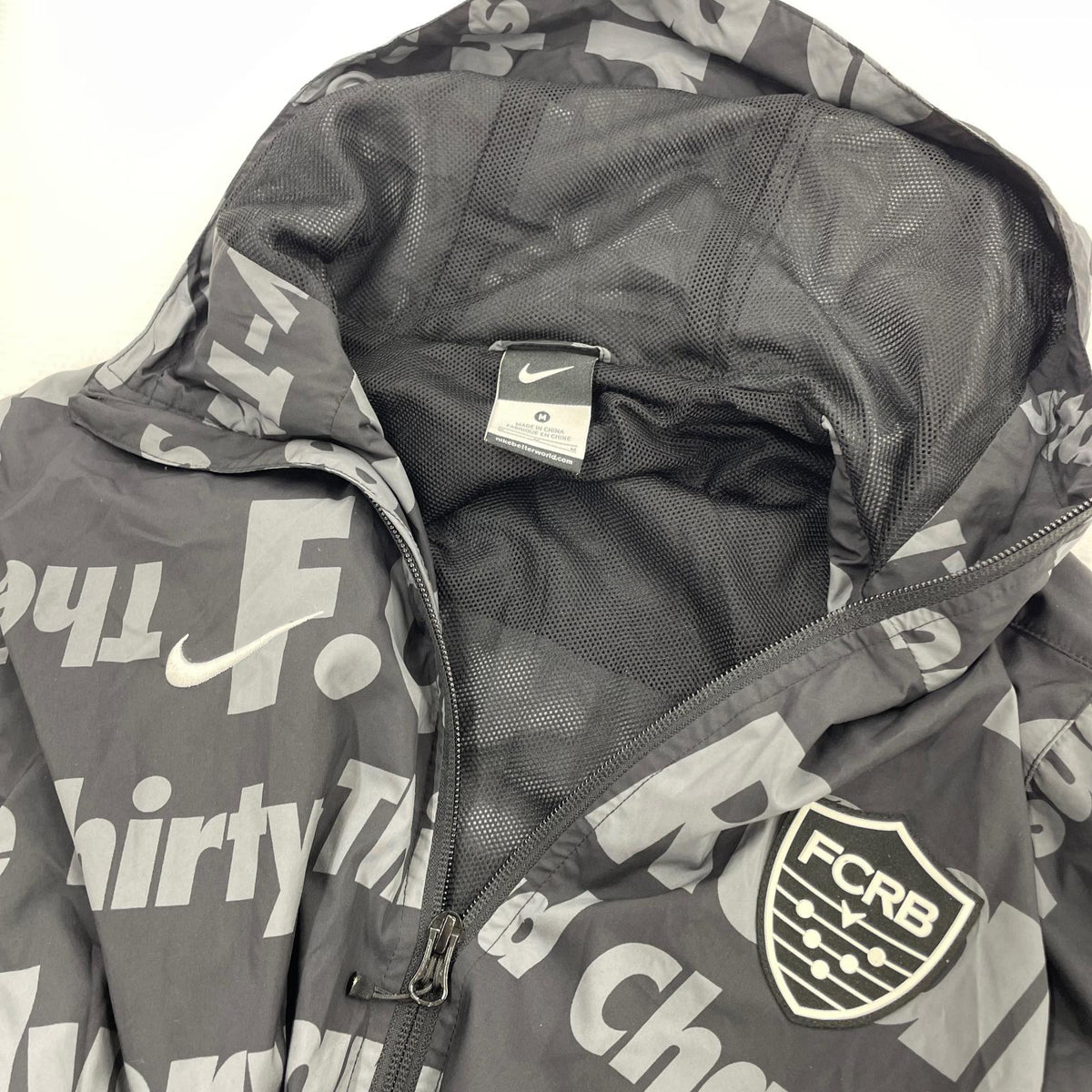セットアップ ×F.C.R.B ｳｫｰﾑｱｯﾌﾟｼﾞｬｹｯﾄｾｯﾄｱｯﾌﾟ M BLK M