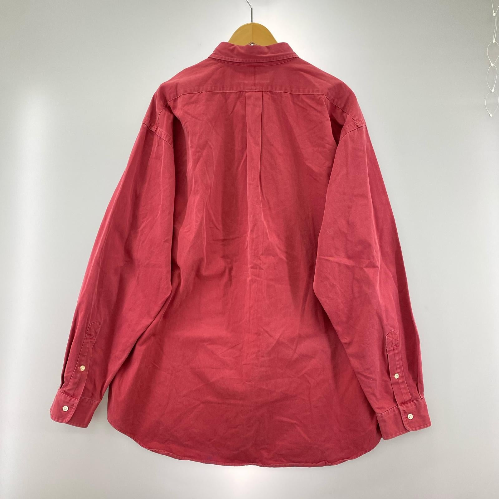 長袖シャツ BLAKE 赤 XL