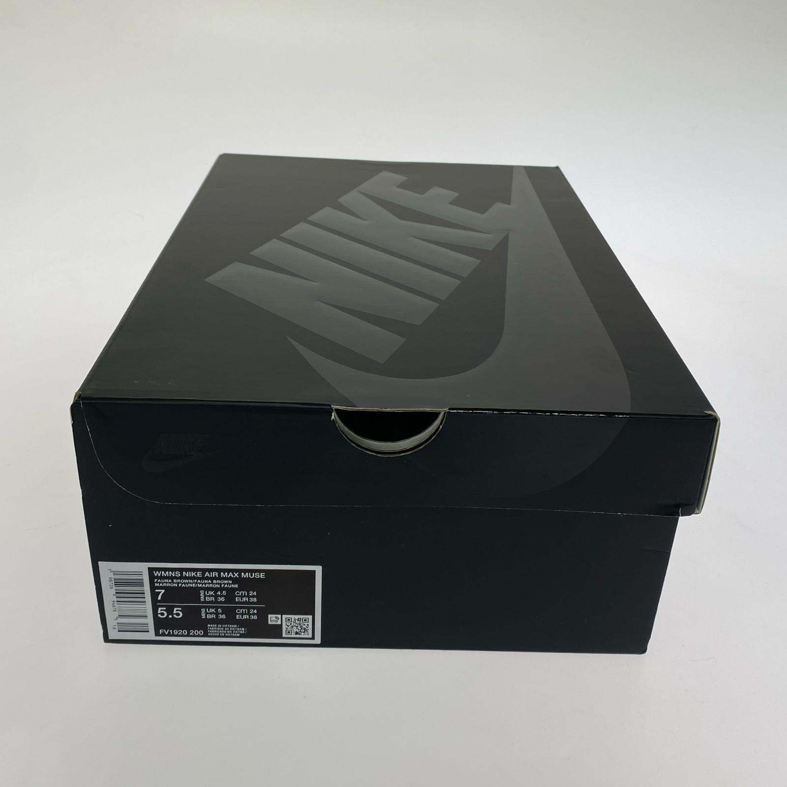 スニーカー WMNS AIR MAX MUSE 24.0㎝ 24cm (US6 UK5 1/2 EU38) ブラウン
