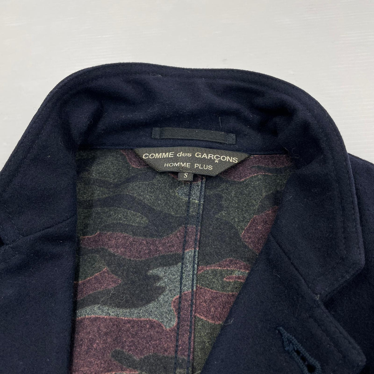 テーラードジャケット 03AW HOMME PLUS ウールテーラードジャケット S ネイビー S ネイビー
