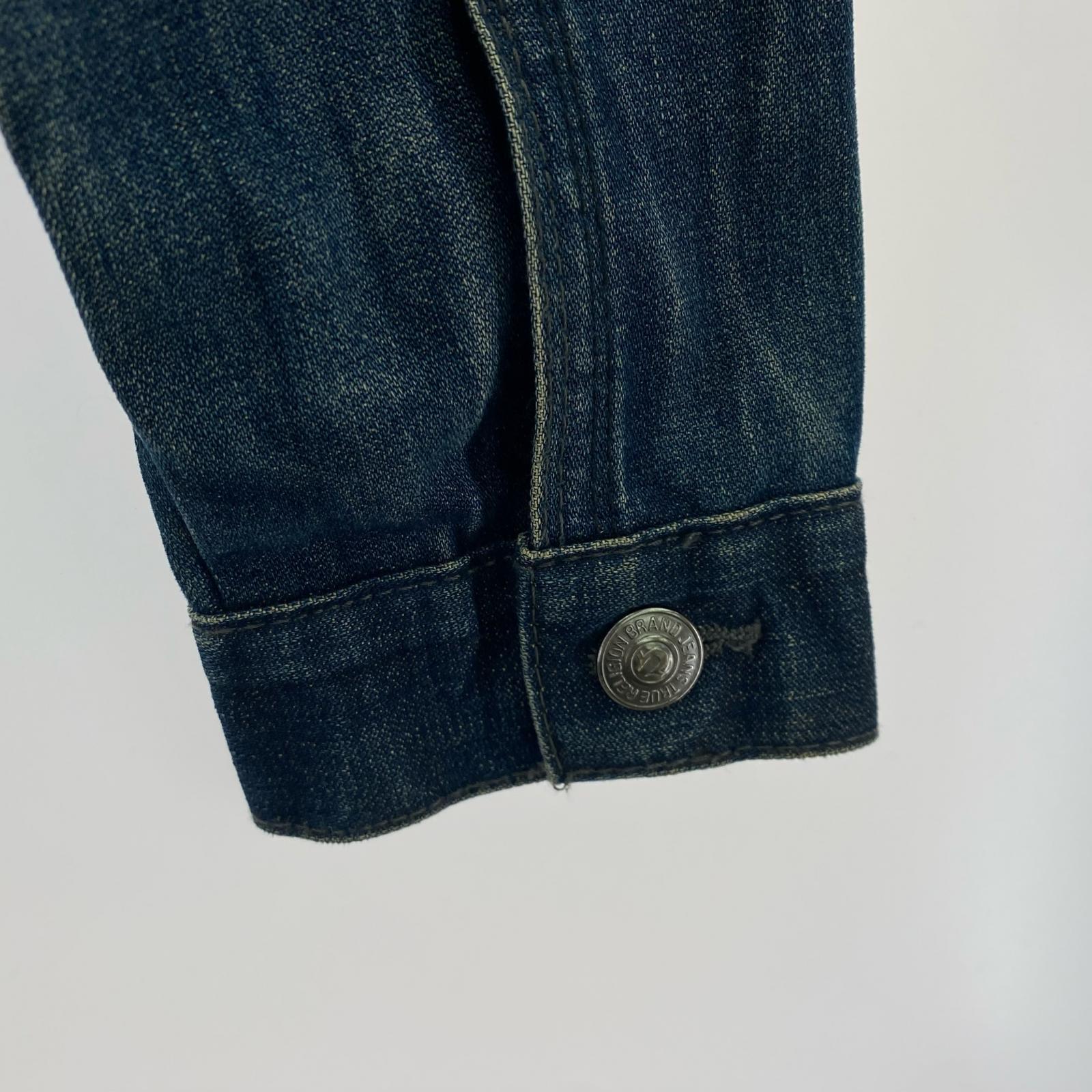 デニムジャケット JIMMY QT インディゴ (L)