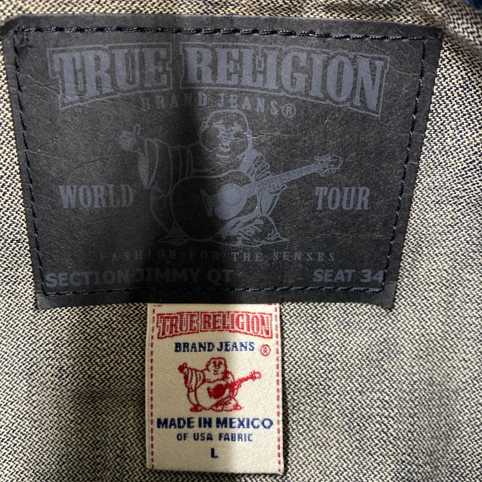 デニムジャケット JIMMY QT インディゴ (L)