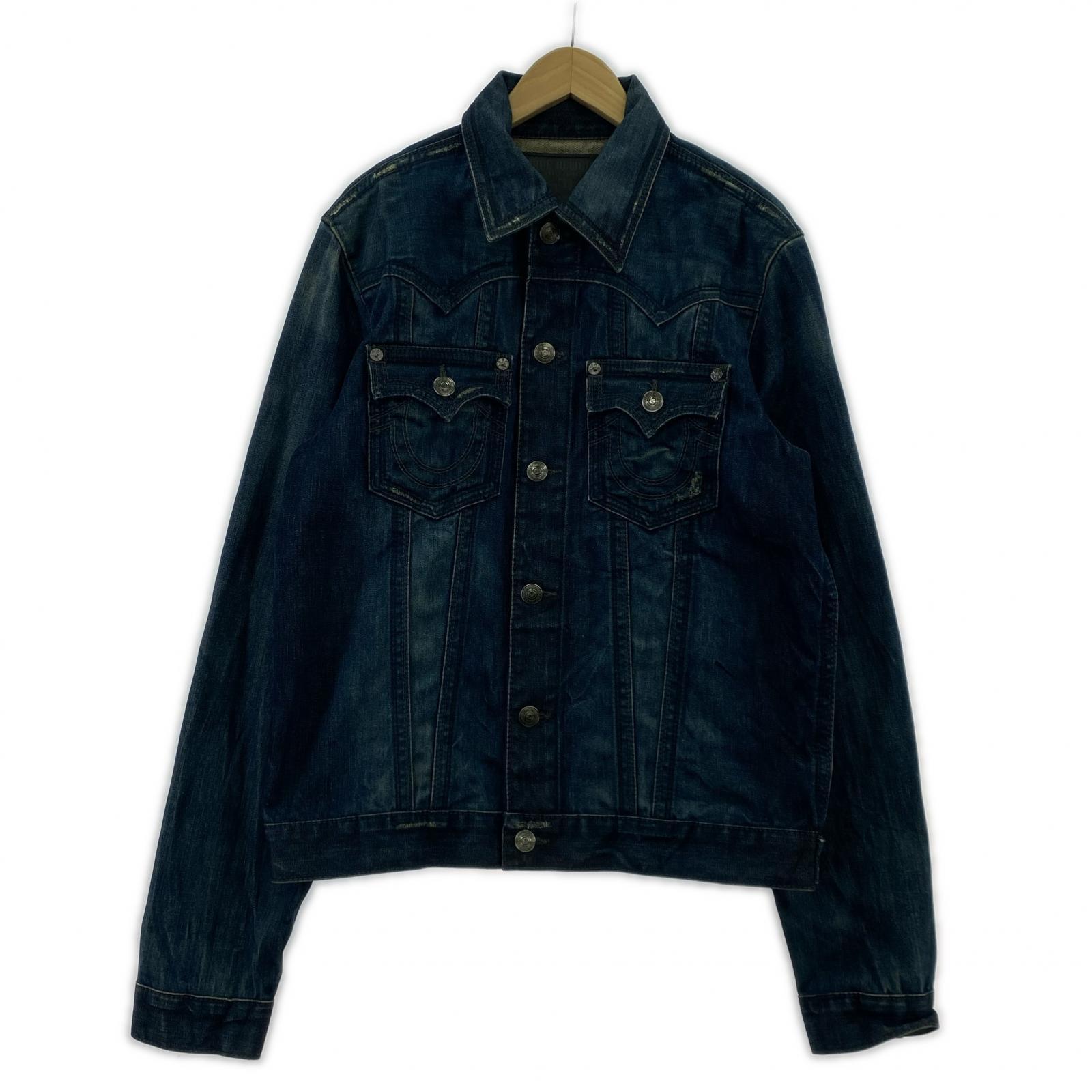 デニムジャケット JIMMY QT インディゴ (L)