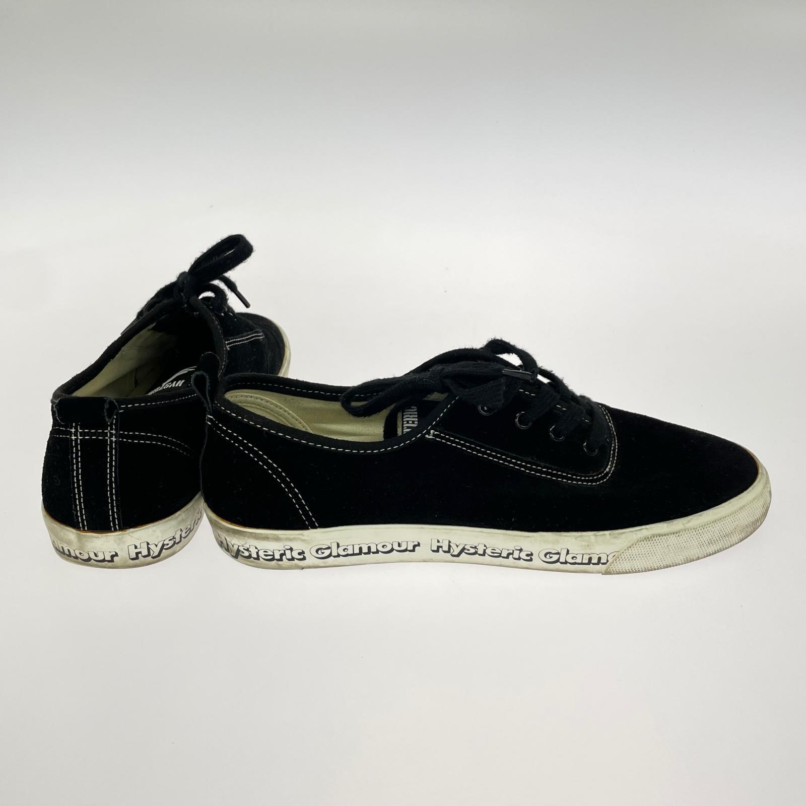 シューズ スエード ローカットスニーカー BLK 27cm (US9 UK8 1/2 EU44) ブラック