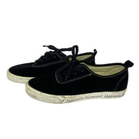 シューズ スエード ローカットスニーカー BLK 27cm (US9 UK8 1/2 EU44) ブラック