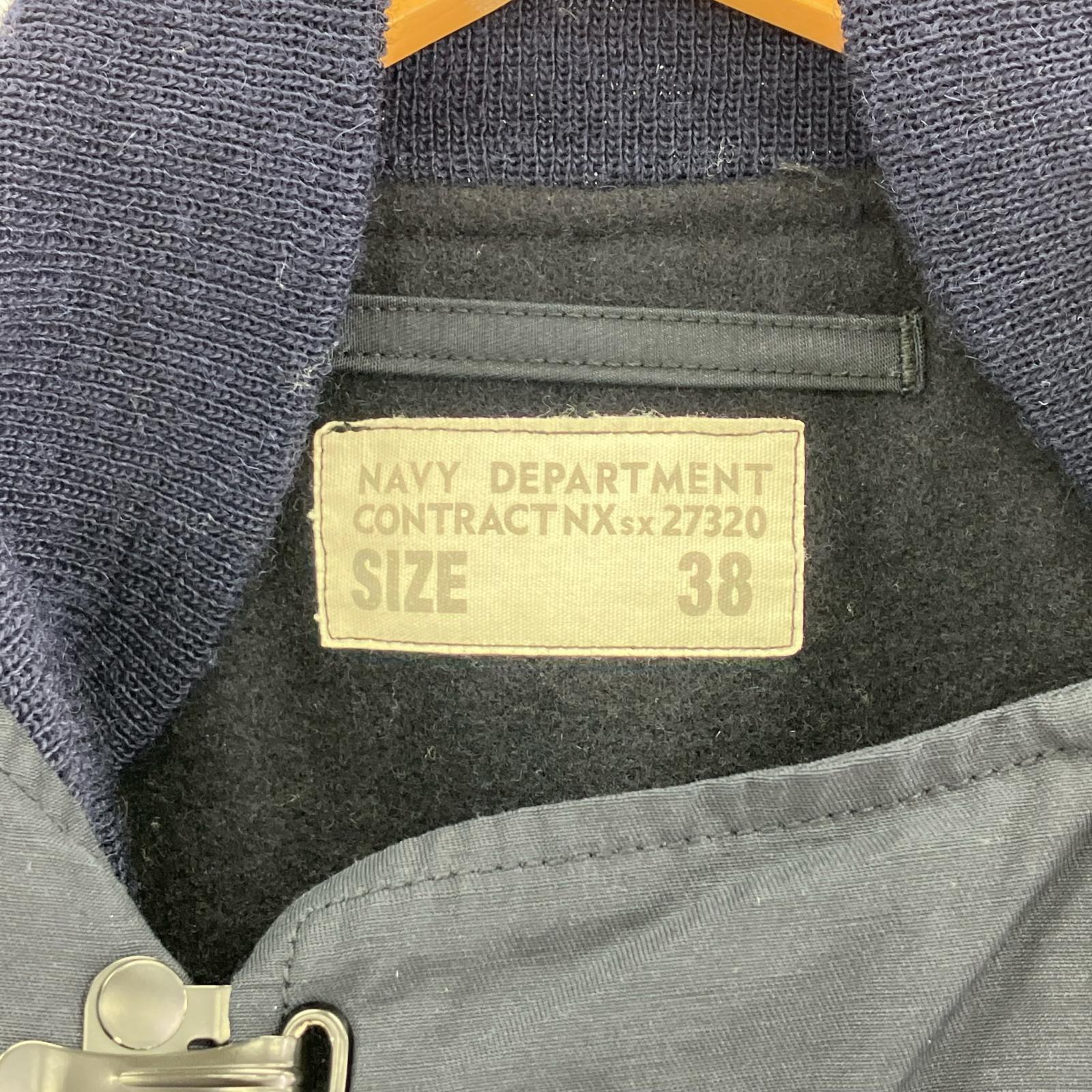 ジャケット Type DECK HOOK NAVY DEPARTMENT (38) 38 ネイビー