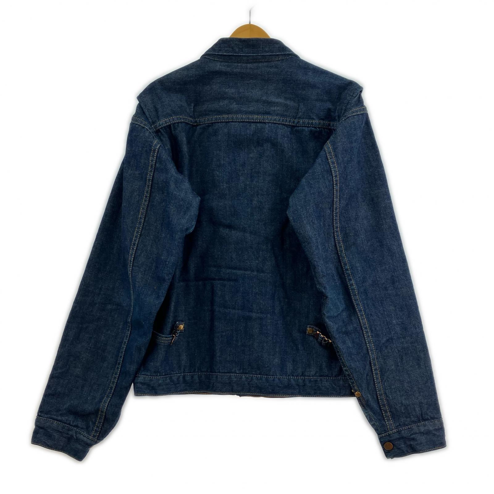 デニムジャケット TCB JEANS Hard Working Cat Hero Jacket ブルー