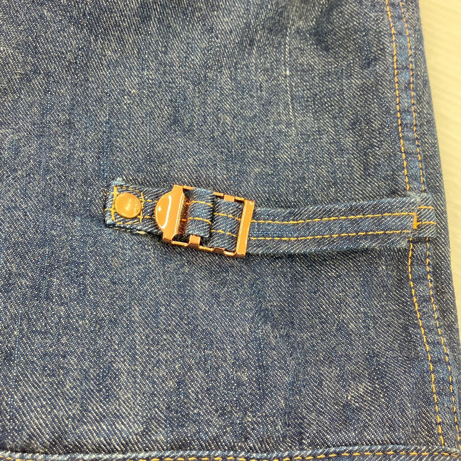 デニムジャケット TCB JEANS Hard Working Cat Hero Jacket ブルー