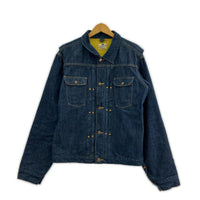 デニムジャケット TCB JEANS Hard Working Cat Hero Jacket ブルー