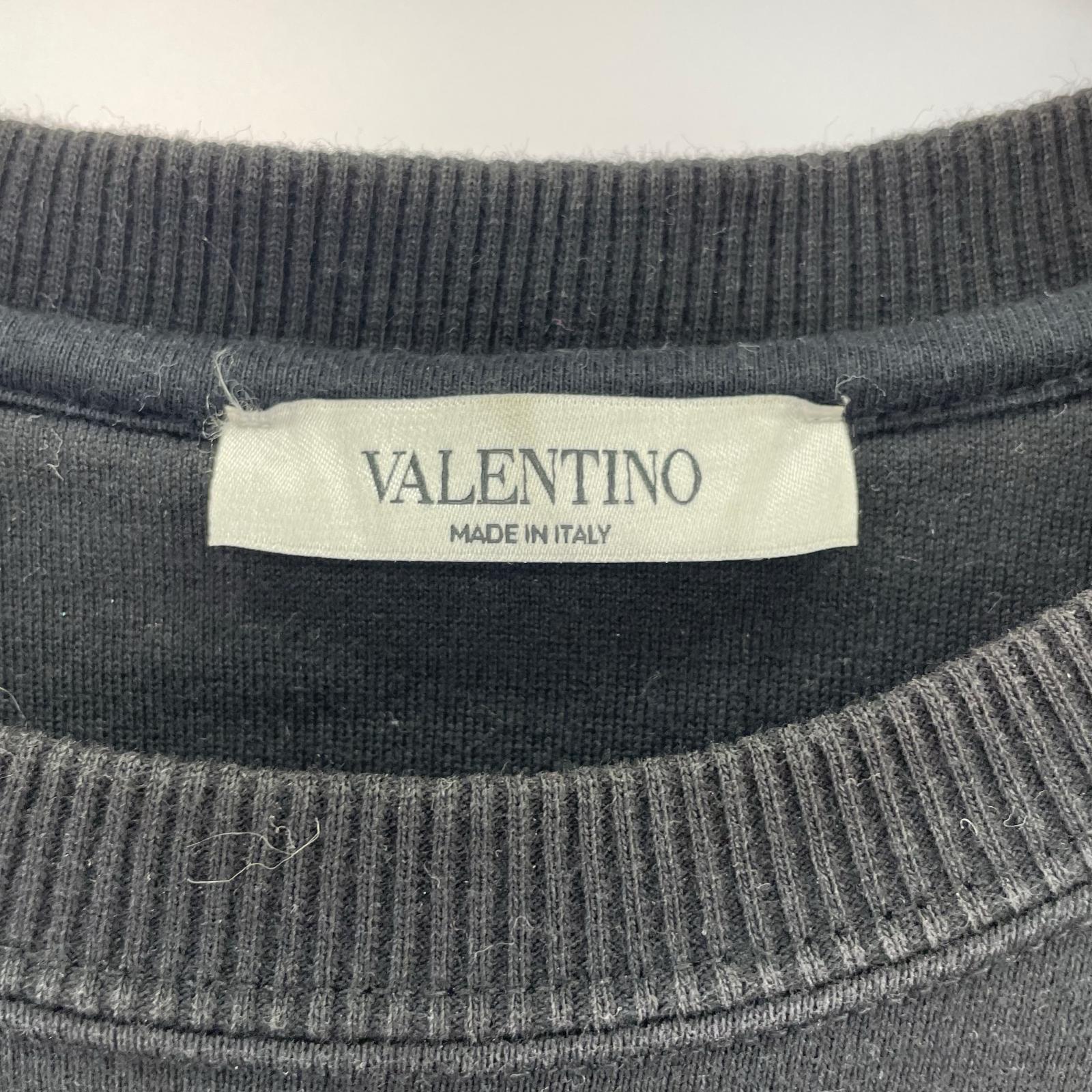 スウェット VALENTINO スウェット・トレーナー M ブラック