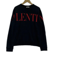 スウェット VALENTINO スウェット・トレーナー M ブラック