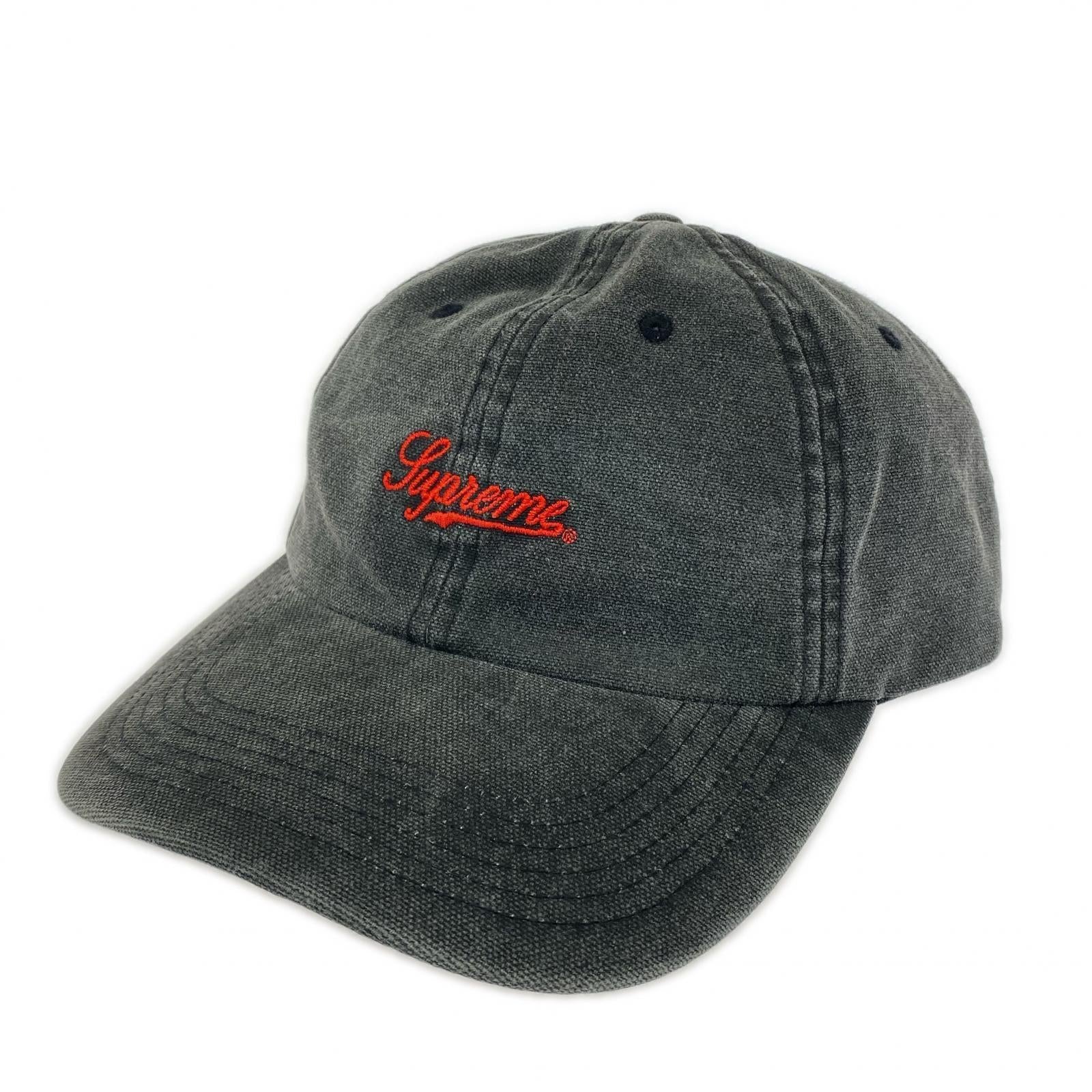 キャップ Script Logo 6-Panel グレー