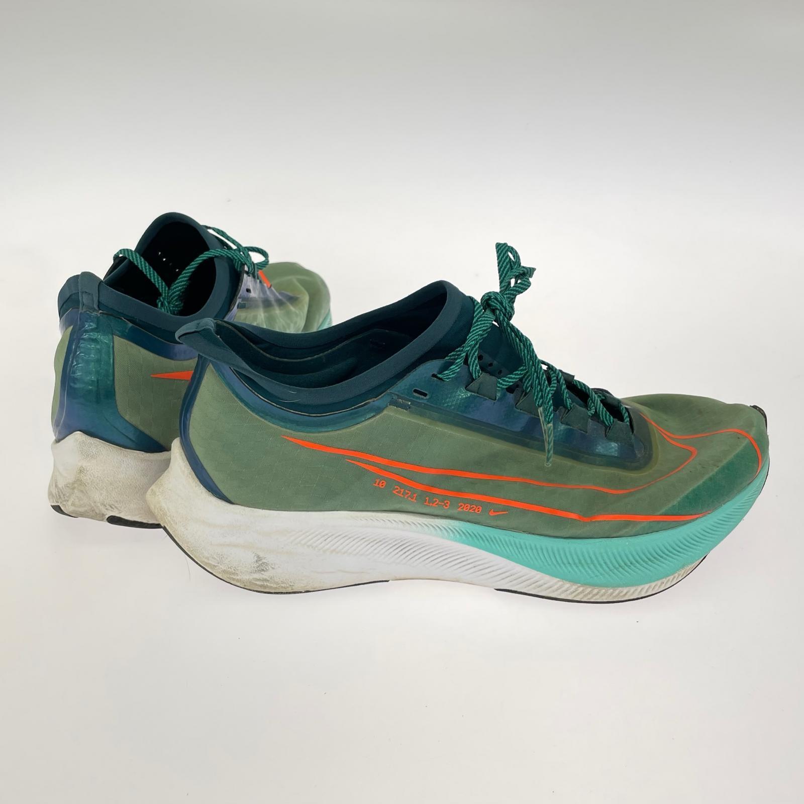 スニーカー Zoom fly 3/CD4570-300 (27.5) 27.5cm (US9 1/2 UK9 EU45) グリーン