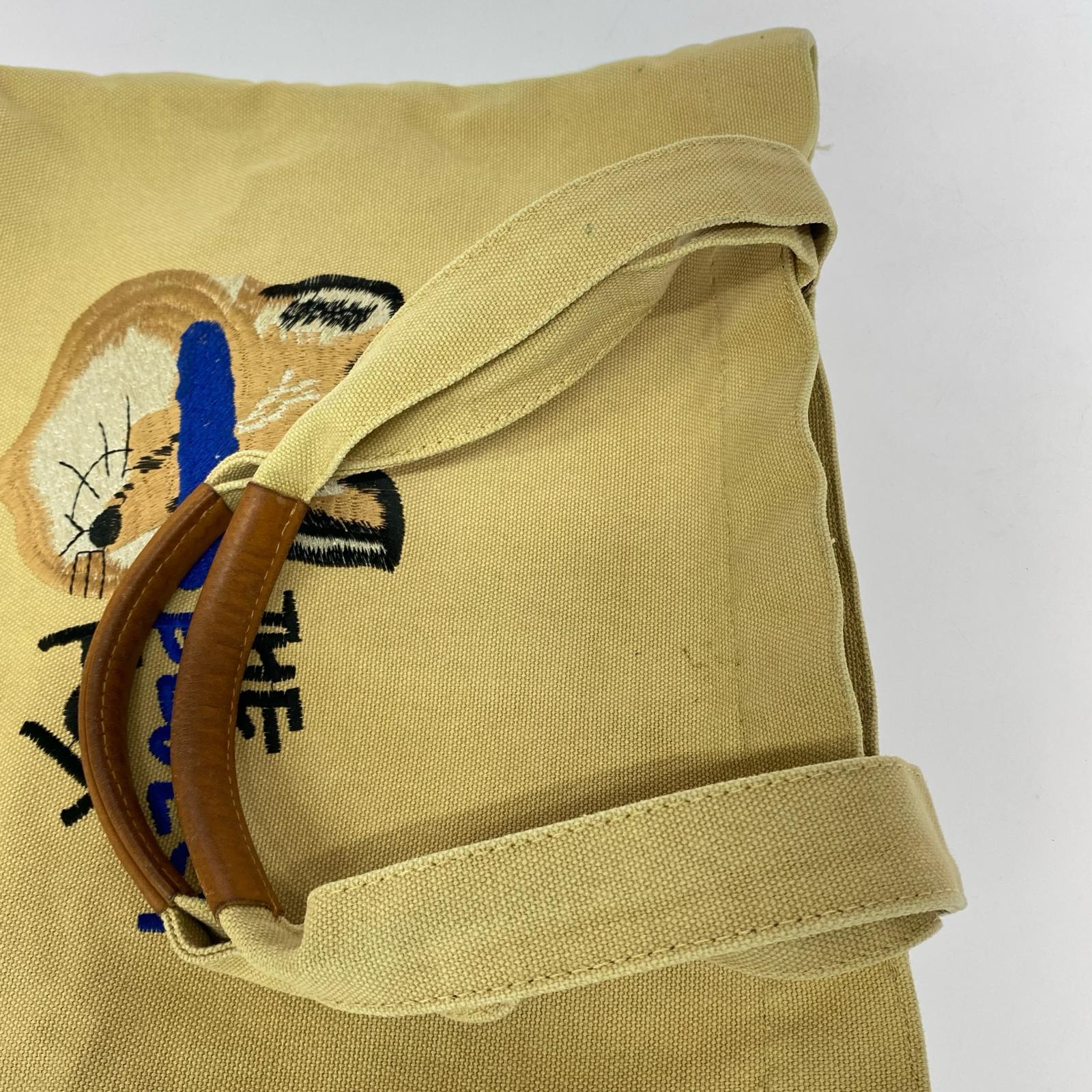 その他バッグ ×MAISON KITSUNE/Fox Head Tote ベージュ