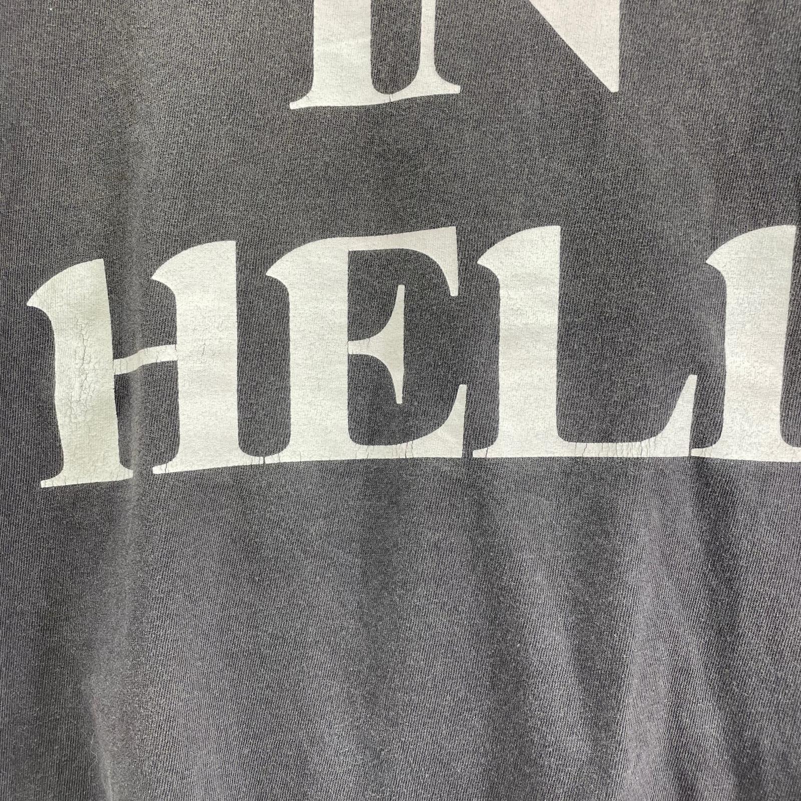 長袖Ｔシャツ 24AW LIVE IN HELL カットソー 黒 (M) M グレー