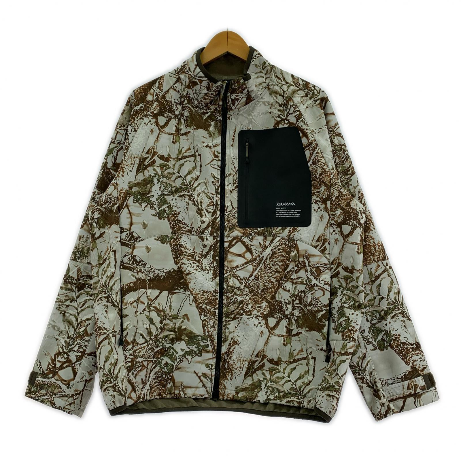 ジャケット DAIWA PIER39 ウィンドブロックフリースジャケット M BEG M