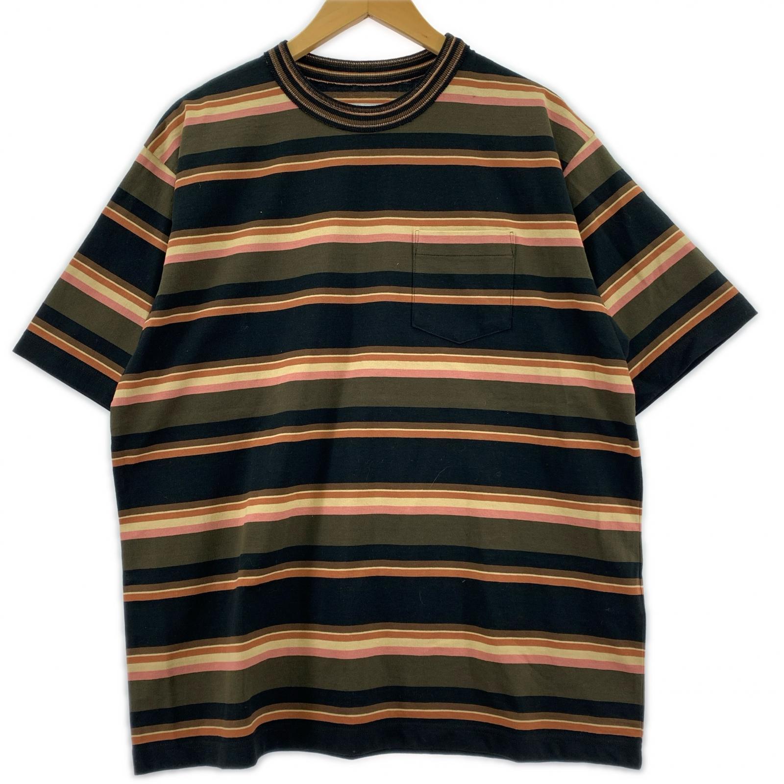 半袖Ｔシャツ 26SS Stripe Cotton Rib T-shirt (2) 2 マルチカラー