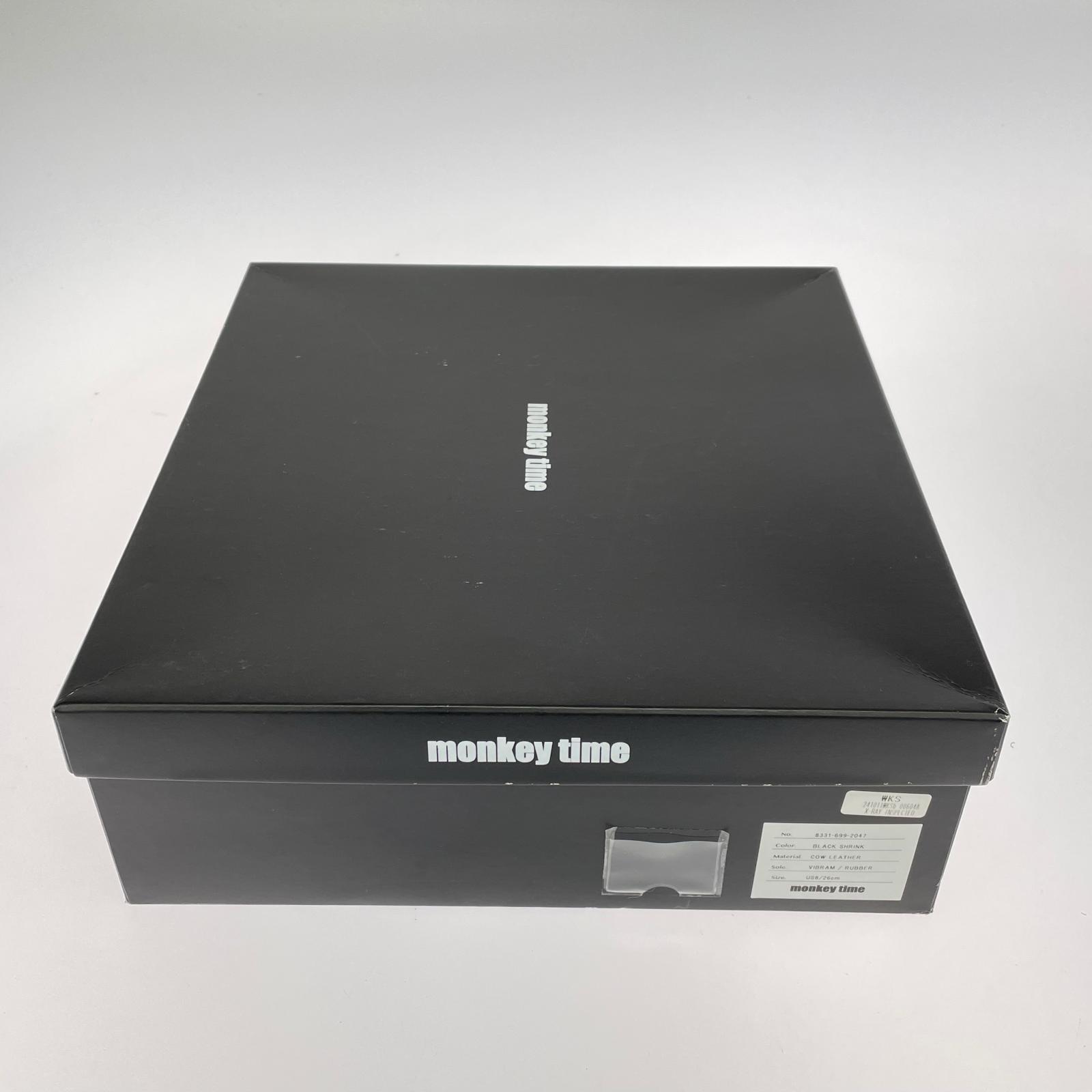 ブーツ サイドジップ&ゴアブーツ ブラック 26cm (US8 UK7 1/2 EU42) ブラック